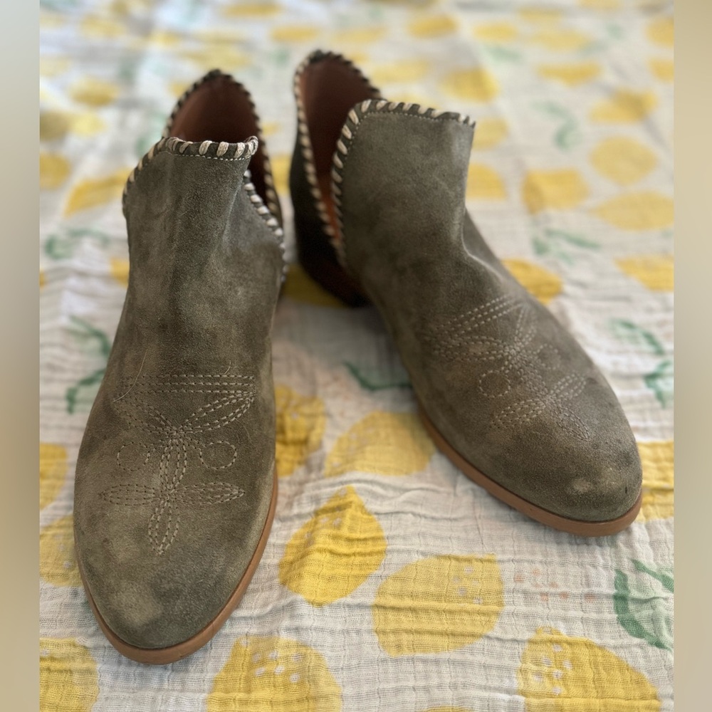 Sundance Suede Booties